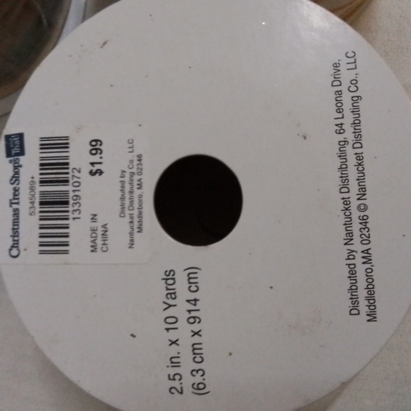 5 rolls of NWT Holiday Ribbon and DIY Artminds Ornaments - Picture 7 of 16